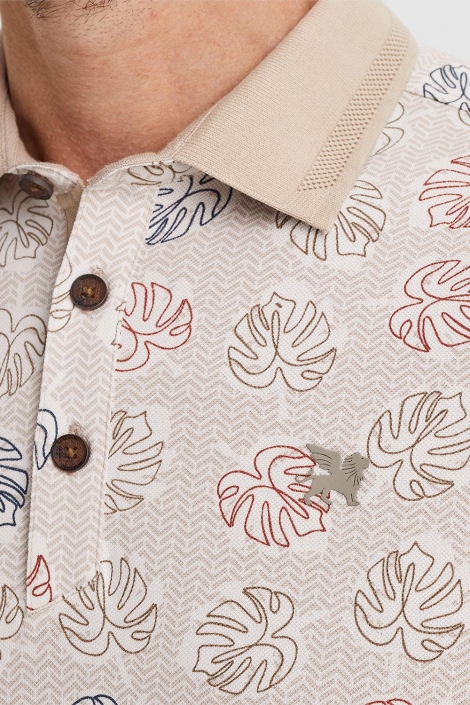Vanguard short sleeve polo stretch pique bl